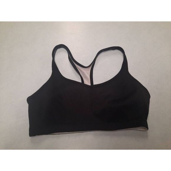 Champion Size 36C Black Racerback Sports Bra - Picture 1 of 3